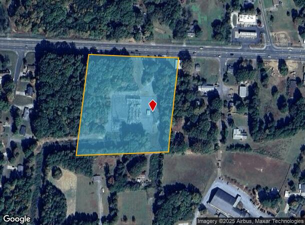  1309 Main St W, Locust, NC Parcel Map