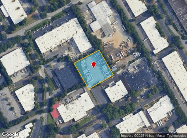  4303 Communications Dr, Norcross, GA Parcel Map