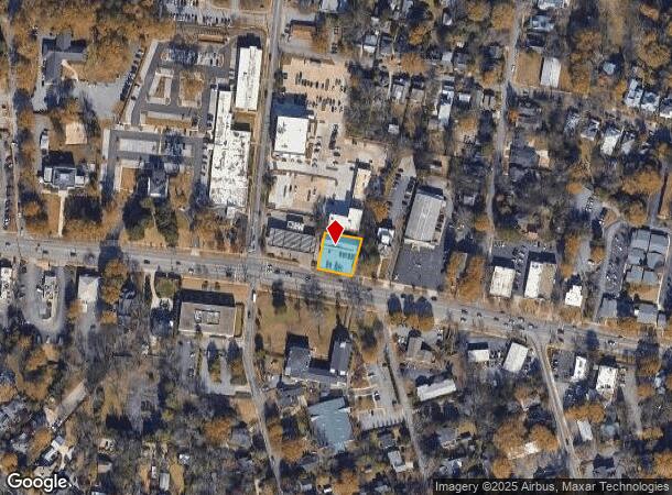  940 Prince Ave, Athens, GA Parcel Map