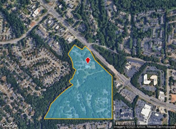 1045 Holcomb Bridge Rd, Roswell, GA Parcel Map