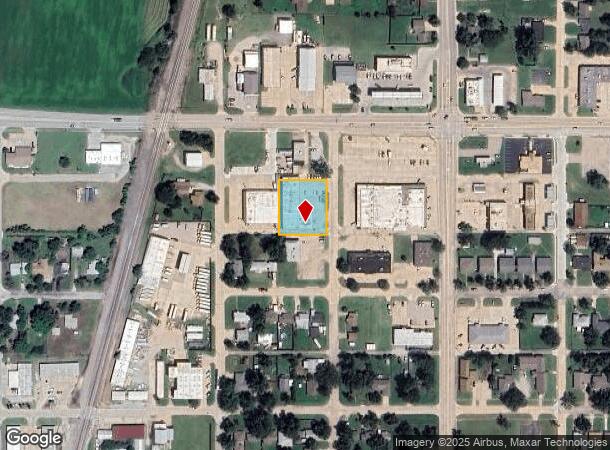 1714 N 4Th St, Ponca City, OK Parcel Map