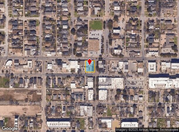  509 N Bishop Ave, Dallas, TX Parcel Map