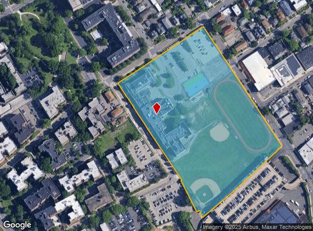 7 Amherst Pl, White Plains, NY Parcel Map
