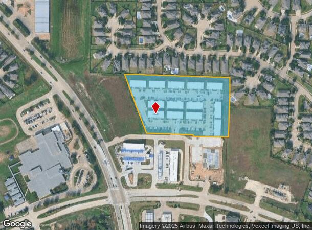  8118 Fry Rd, Cypress, TX Parcel Map