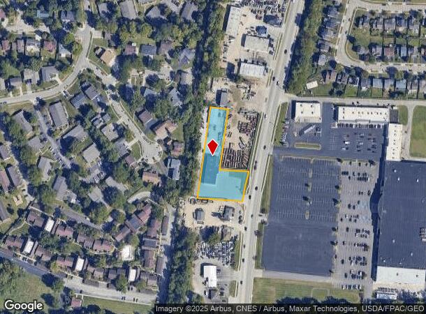  5441 Westerville Rd, Westerville, OH Parcel Map