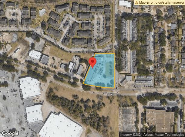  7306 W Tidwell Rd, Houston, TX Parcel Map