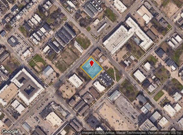  4218 Ross Ave, Dallas, TX Parcel Map