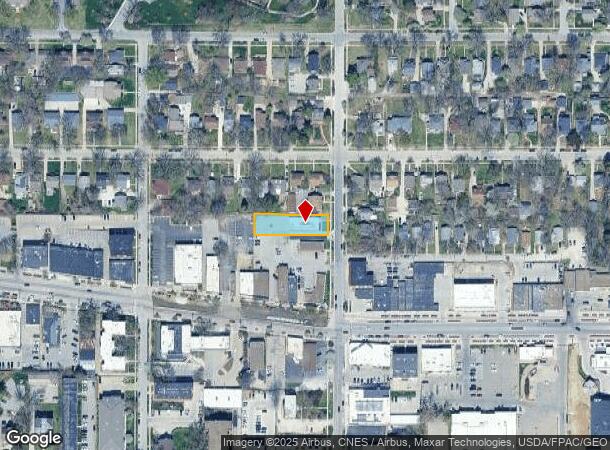  558 28Th St, Des Moines, IA Parcel Map