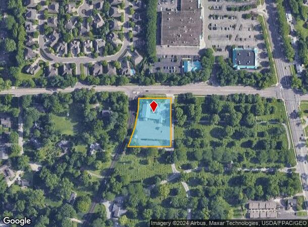  170 W David Rd, Dayton, OH Parcel Map