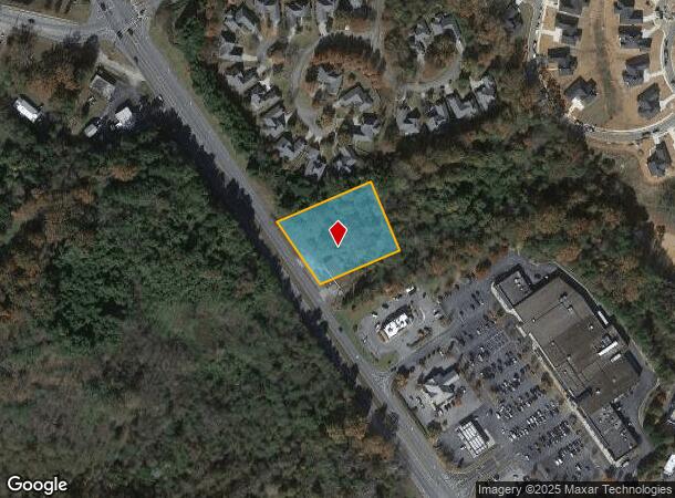  3654 Thompson Bridge Rd, Gainesville, GA Parcel Map