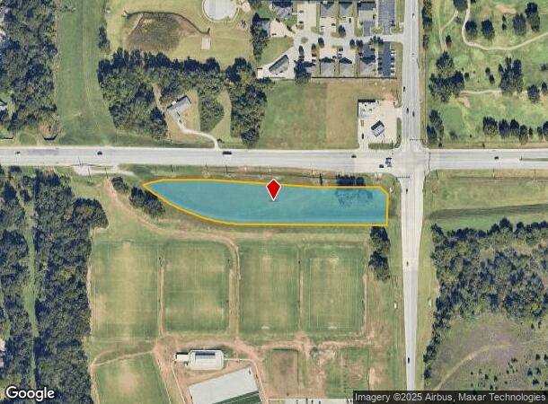 2100 W Main St, Jenks, OK Parcel Map