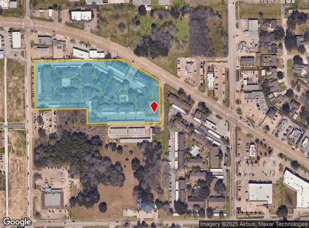  3512 Broadway St, Pearland, TX Parcel Map