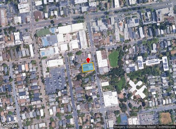  2110 Bonar St, Berkeley, CA Parcel Map