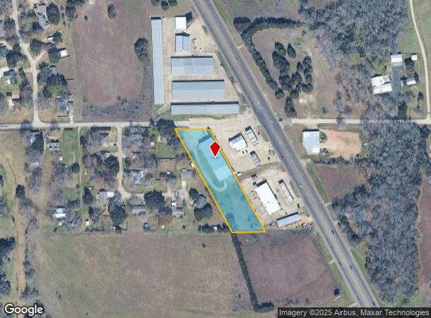  55 Geers Rd, Brenham, TX Parcel Map