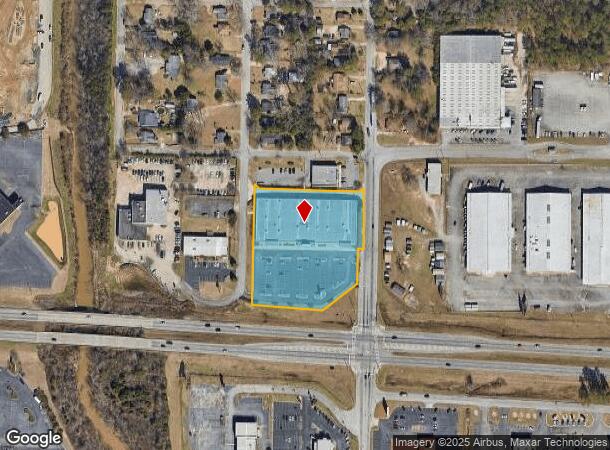 2031 Oglesby Pl, Macon, GA Parcel Map