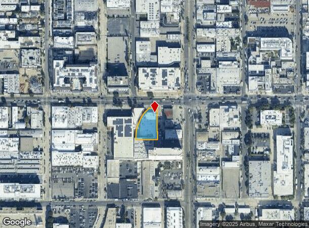  6820 Santa Monica Blvd, Los Angeles, CA Parcel Map