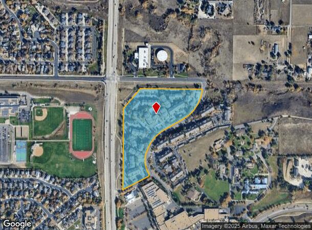 10305 Dover St, Broomfield, CO Parcel Map