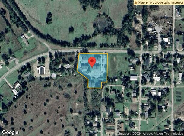  735 W Main St, Wolfe City, TX Parcel Map