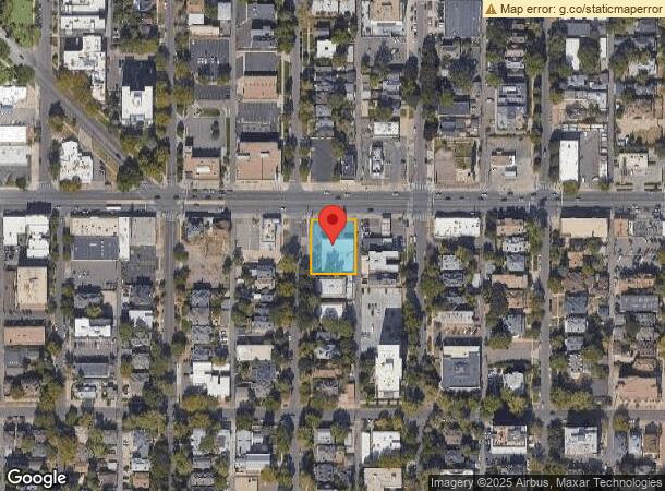  1700 E Colfax Ave, Denver, CO Parcel Map