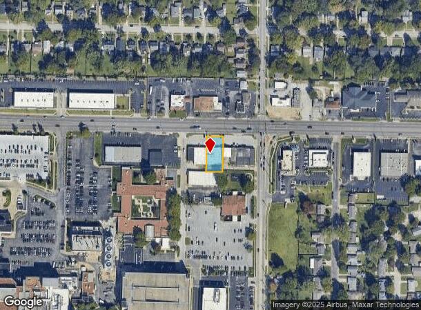  1348 E Sunshine St, Springfield, MO Parcel Map