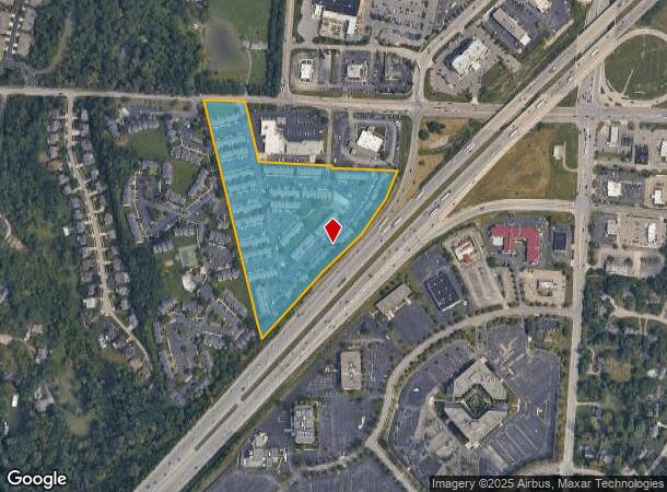  8717 Fields Ertel Rd, Cincinnati, OH Parcel Map