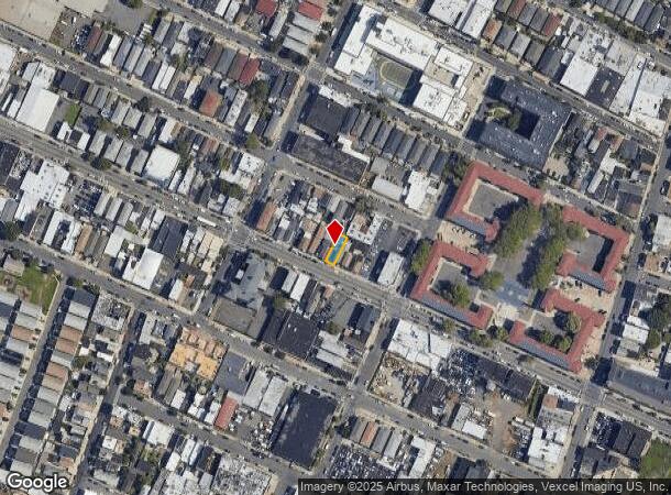  166 South St, Newark, NJ Parcel Map