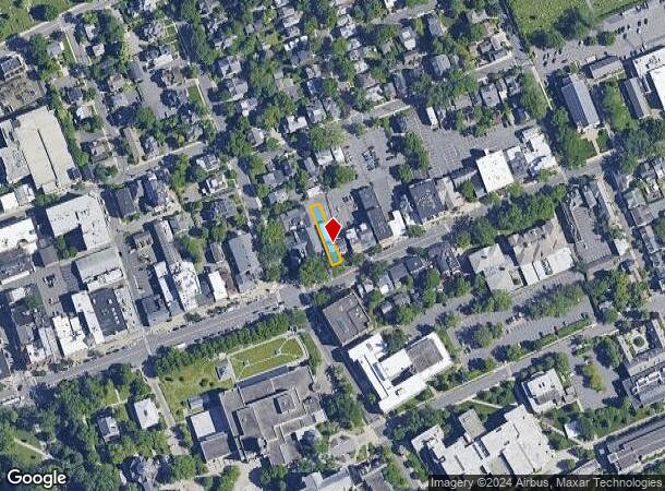  162 Nassau St, Princeton, NJ Parcel Map