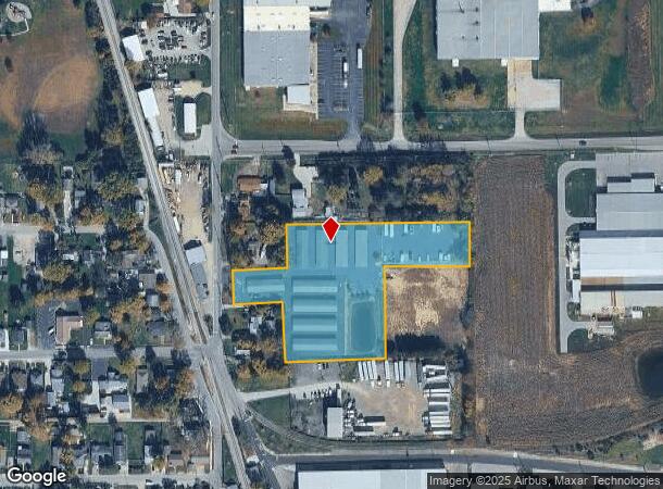 1137 Graham St, Franklin, IN Parcel Map