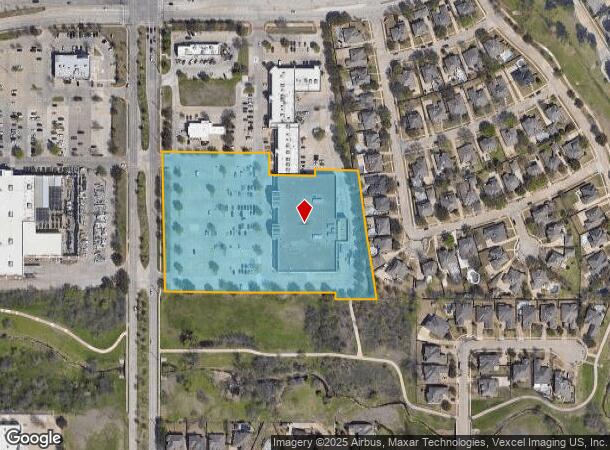  2061 Rufe Snow Dr, Keller, TX Parcel Map