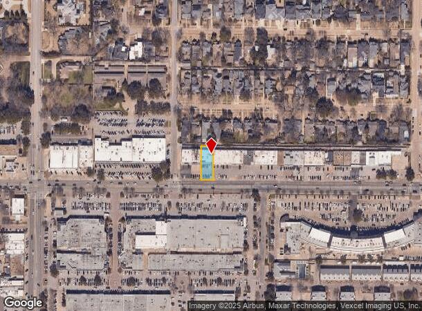 5519 W Lovers Ln, Dallas, TX Parcel Map