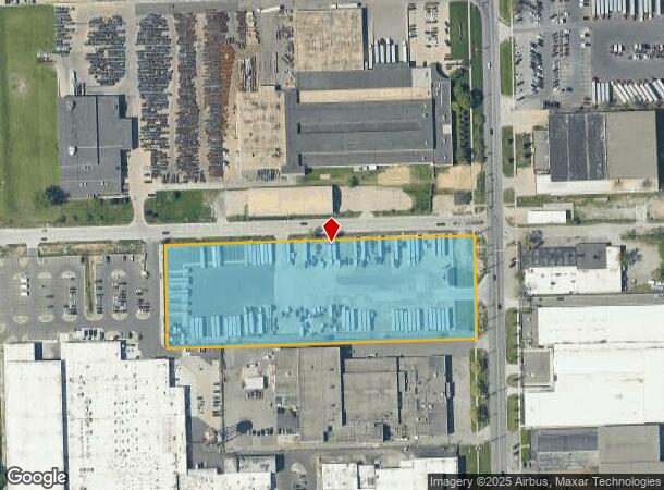 21601 Hoover Rd, Warren, MI Parcel Map