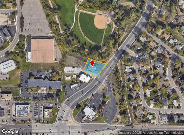  6601 S University Blvd, Centennial, CO Parcel Map