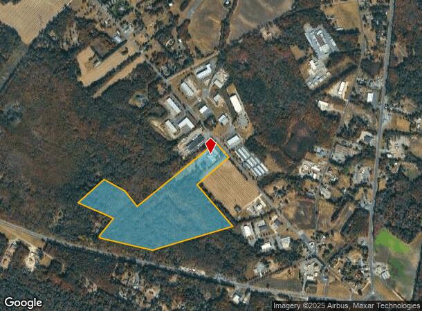 127 Eayrestown Rd, Southampton, NJ Parcel Map