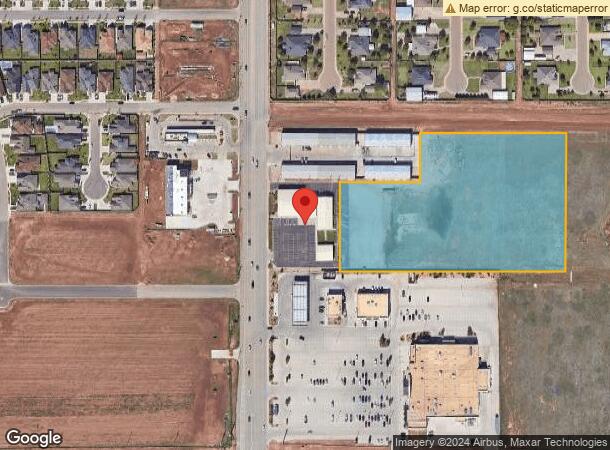  12701 Indiana Ave, Lubbock, TX Parcel Map