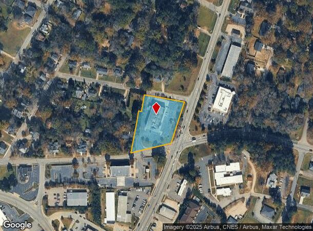  518 E Nash St, Louisburg, NC Parcel Map