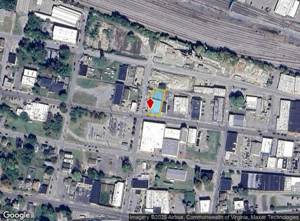  637 Salem Ave Sw, Roanoke, VA Parcel Map