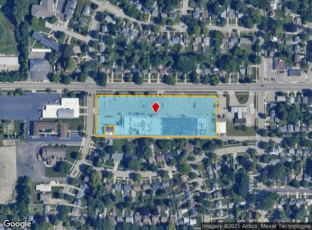  1601 W Mount Hope Ave, Lansing, MI Parcel Map
