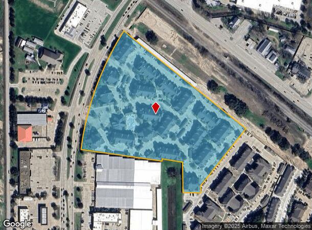  13130 Fry Rd, Cypress, TX Parcel Map