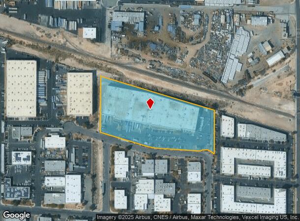3300 Birtcher Dr, Las Vegas, NV Parcel Map