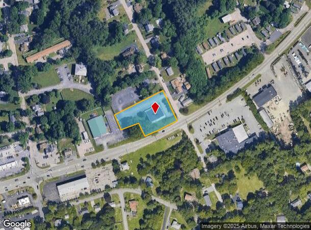 492 Washington St, Auburn, MA Parcel Map