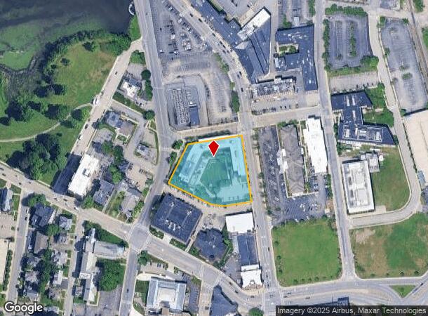  10 Faraday St, Worcester, MA Parcel Map