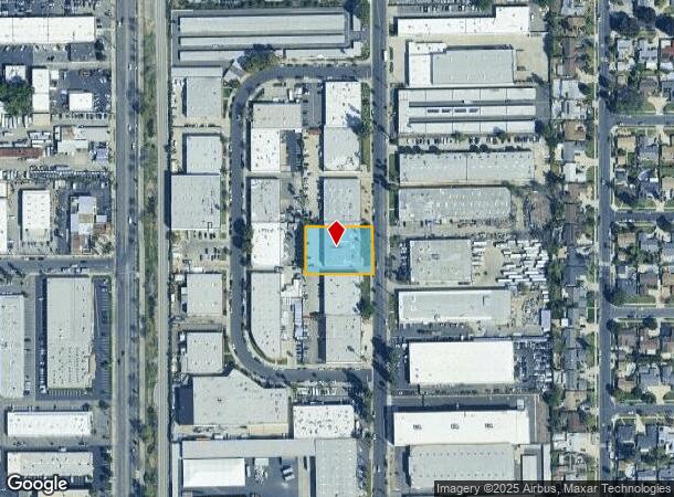  8015 Deering Ave, Canoga Park, CA Parcel Map