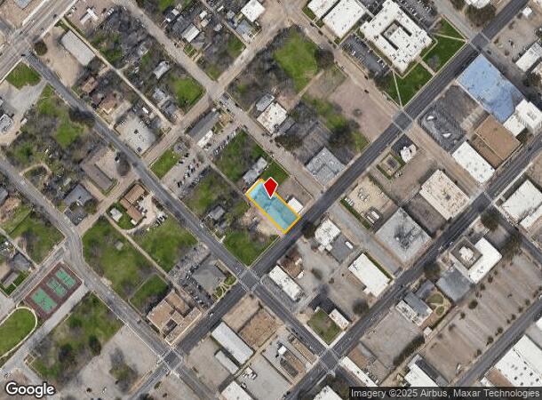  1009 Columbus Ave, Waco, TX Parcel Map