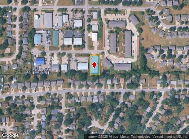  1311 E 25Th St, Lawrence, KS Parcel Map