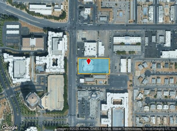 3824 Paradise Rd, Las Vegas, NV Parcel Map