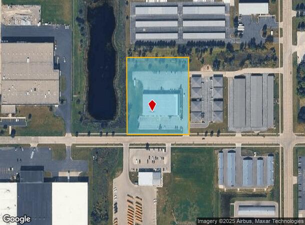 1100 Lang St, West Bend, WI Parcel Map