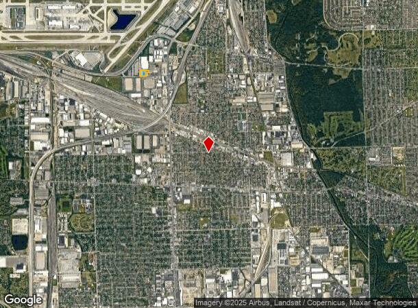  3901 Fleetwood Dr, Franklin Park, IL Parcel Map