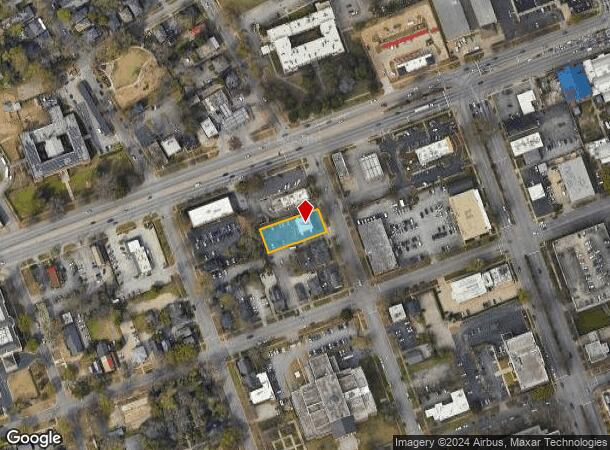  2019 Park St, Columbia, SC Parcel Map