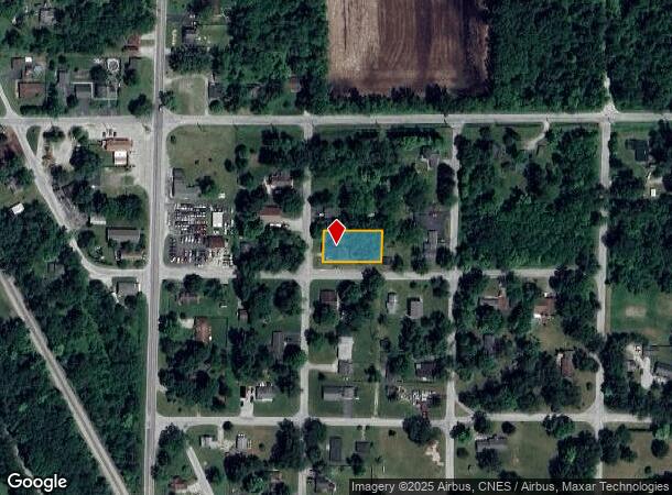  11933 N 308 E, Thayer, IN Parcel Map