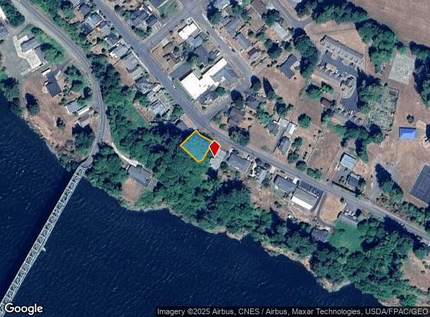  520 Columbia St, Cathlamet, WA Parcel Map